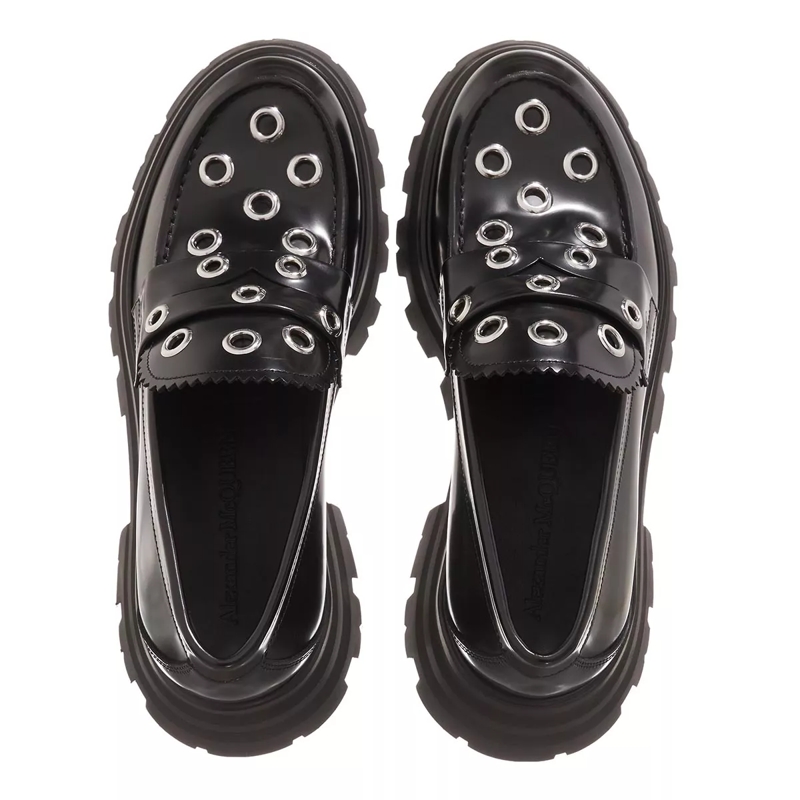 Alexander McQueen Loafer Loafers Leather Black(Image 4)