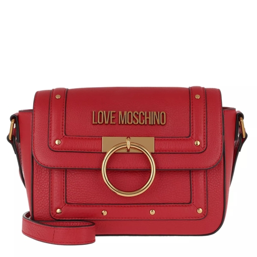 Love Moschino Borsa Grained Crossbody Bag Rosso Crossbody Bag