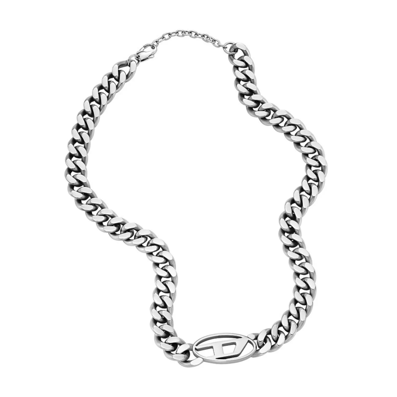 Diesel Medium Halsketting Steel Kette Silber