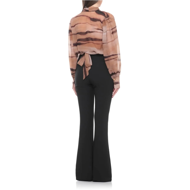 Elisabetta Franchi Bluse Shirts Brown beige(Image 3)
