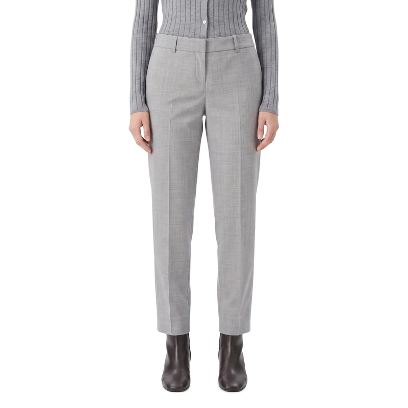 TOTEME Freizeithose Low-Waist Hose grau(Image 2)