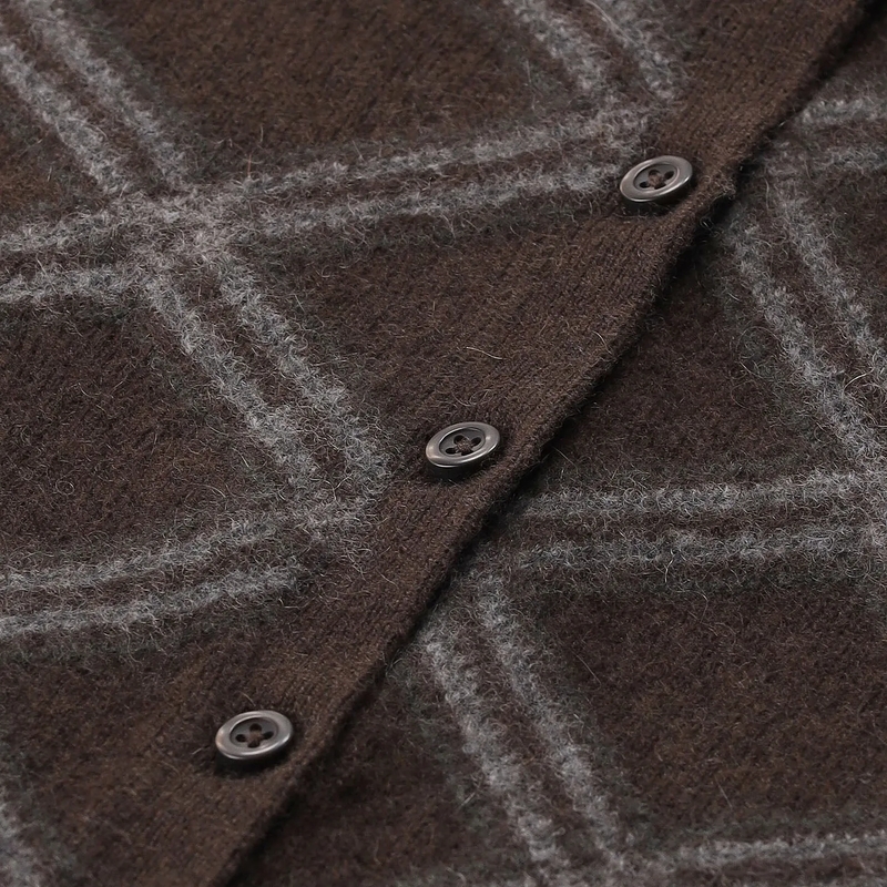 Vince Strickjacke Strickjacke aus Kaschmir braun(Image 3)