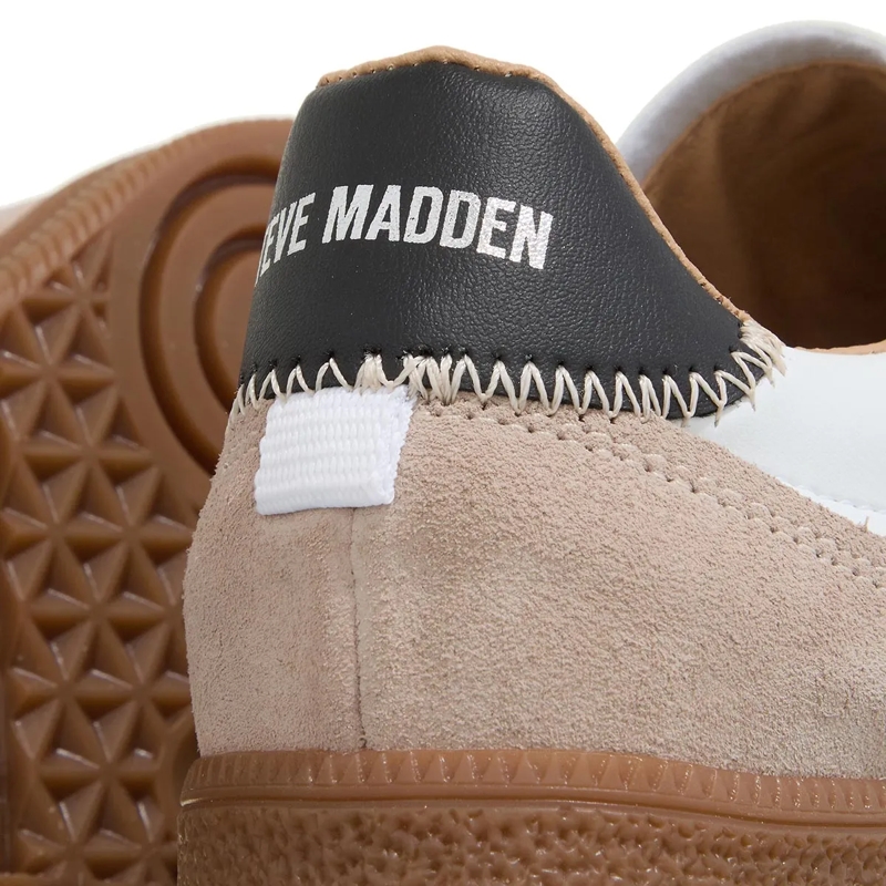 Steve Madden Low-Top-Sneaker Emporia White/Black(Image 4)