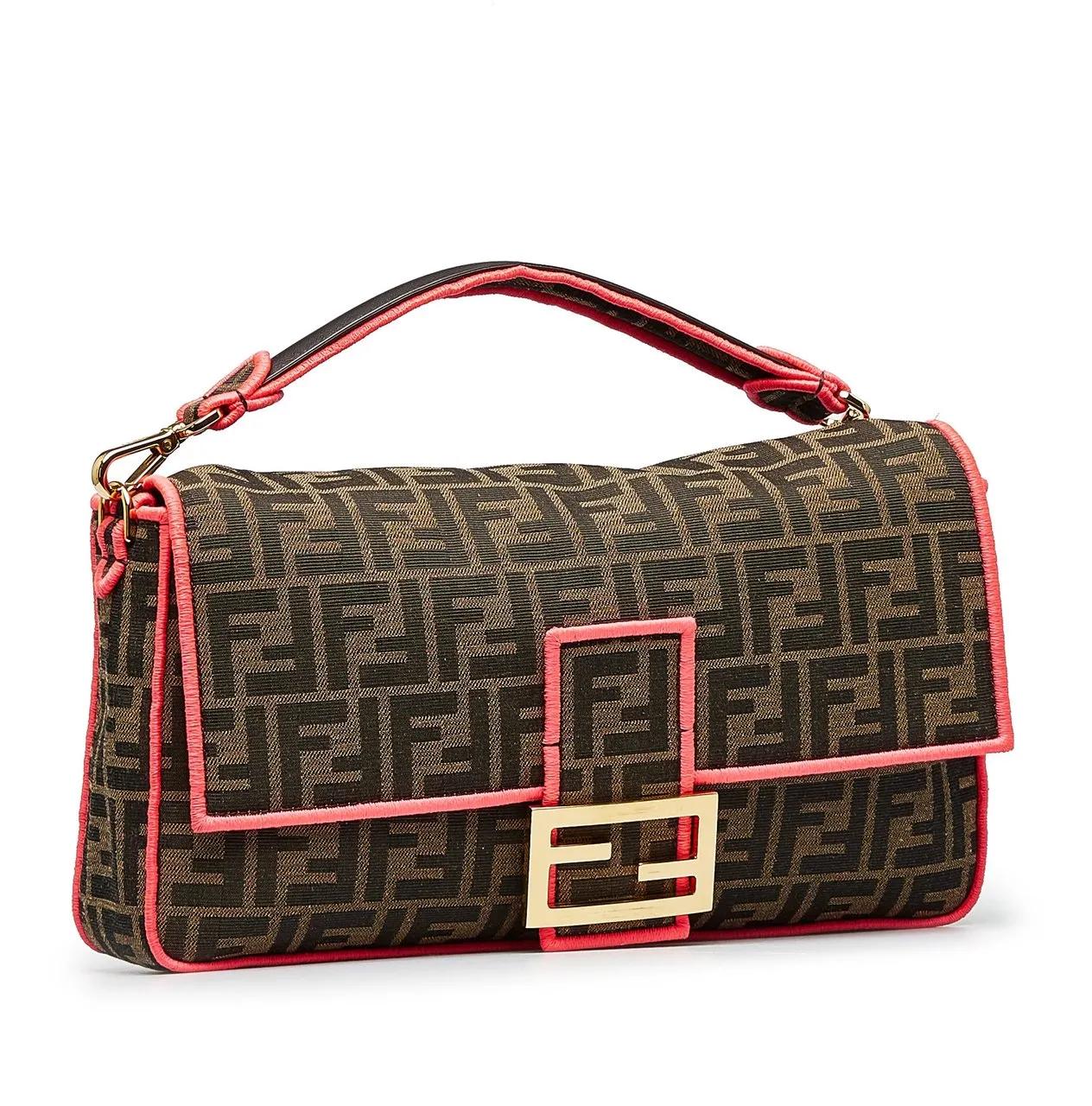 Thumbnail - Fendi Hobo Bags - 2019-present Fendi Zucca Beguette - Gr. unisize - in Braun - für Damen
