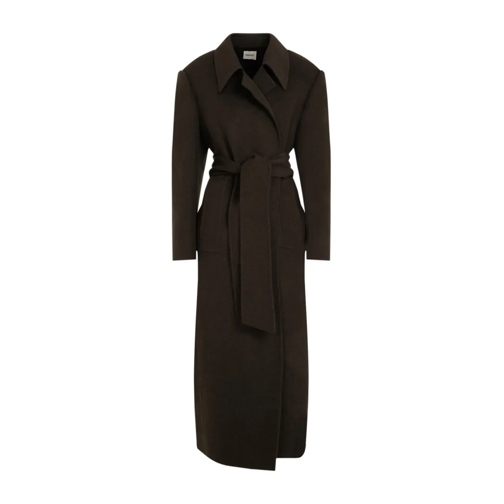 Khaite Übergangsmäntel Lea Coat Brown