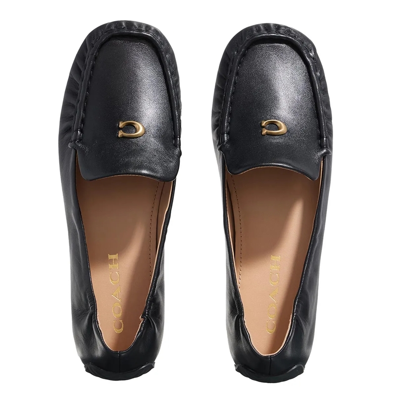 Coach Driver Ronnie Leather Loafer Black(Image 5)