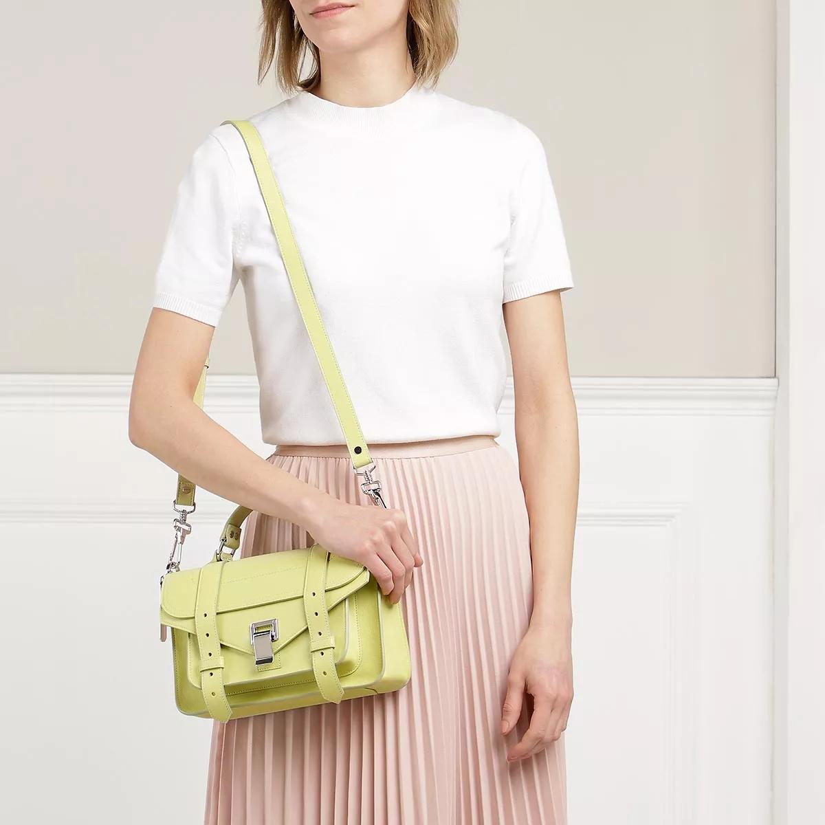 Proenza Schouler Ps1 Tiny Bag Pale Green Satchel