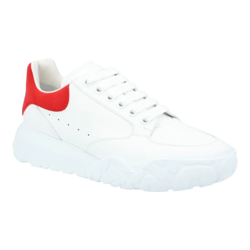 Alexander McQueen Sneaker basse Oversized Court Trainer White