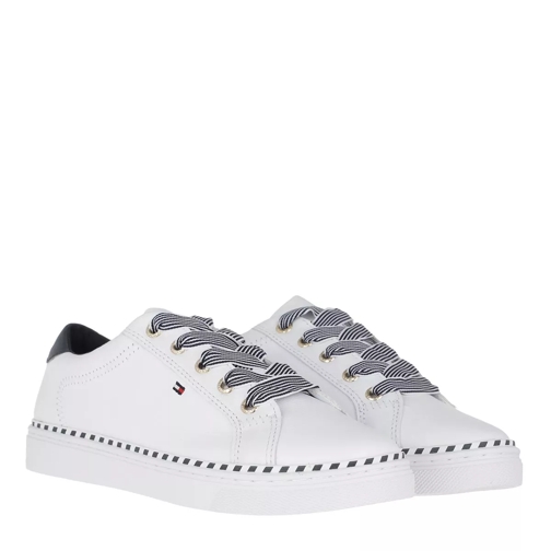 Tommy Hilfiger Nautical Lace Up Sneaker White Low-Top Sneaker