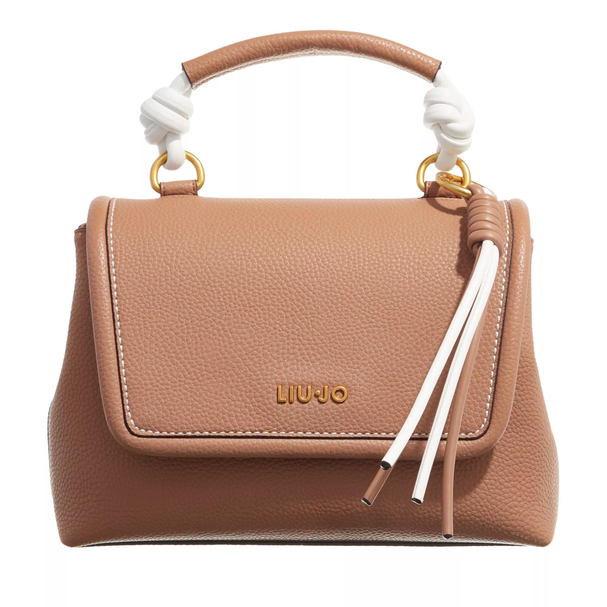 LIU JO Satchel Bag - Ecs S Top Handle - Gr. unisize - in Taupe - für Damen