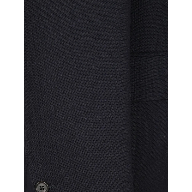 Prada Blazer Tailored Black Blazer With Notched Lapel And Butto Black