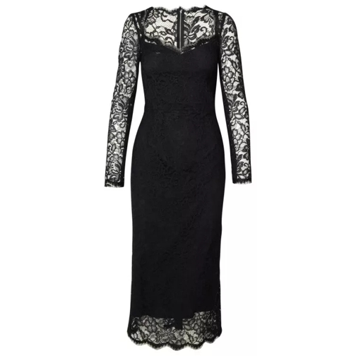 Dolce&Gabbana  Black Polyamide Dress Black