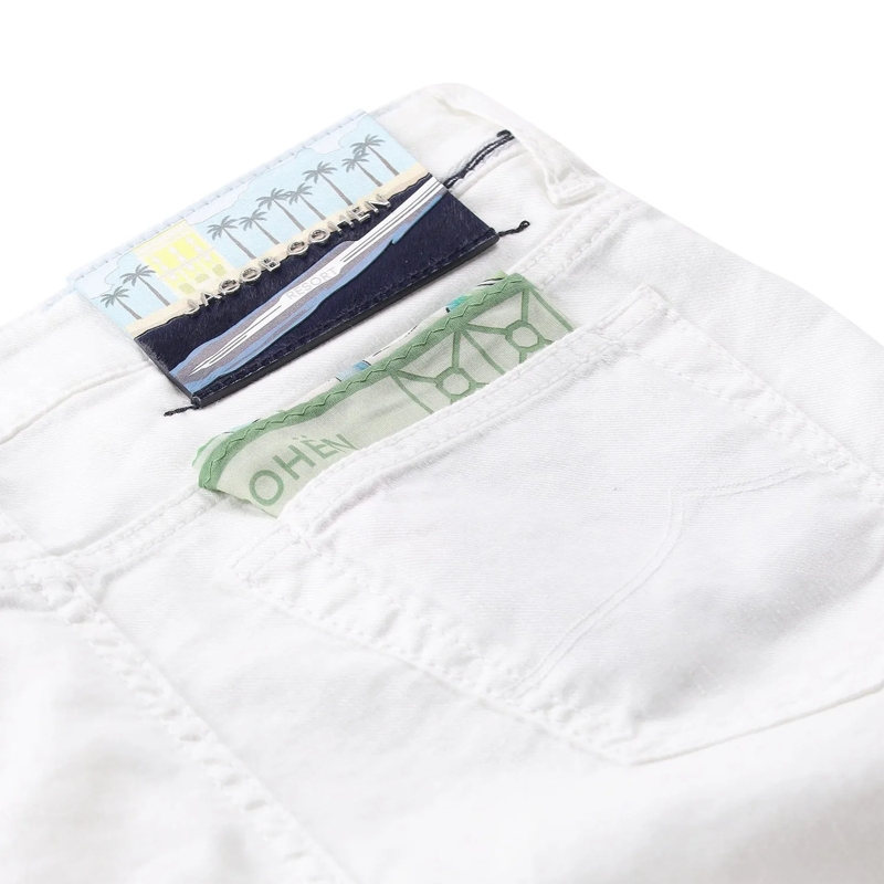 Jacob Cohen Jeans Slim-Fit Jeans Bard Resort Capsule weiß(Image 4)