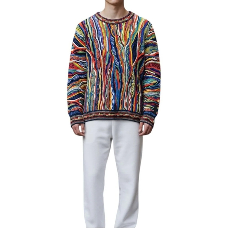 Carlo Colucci  Heren Trui mehrfarbig