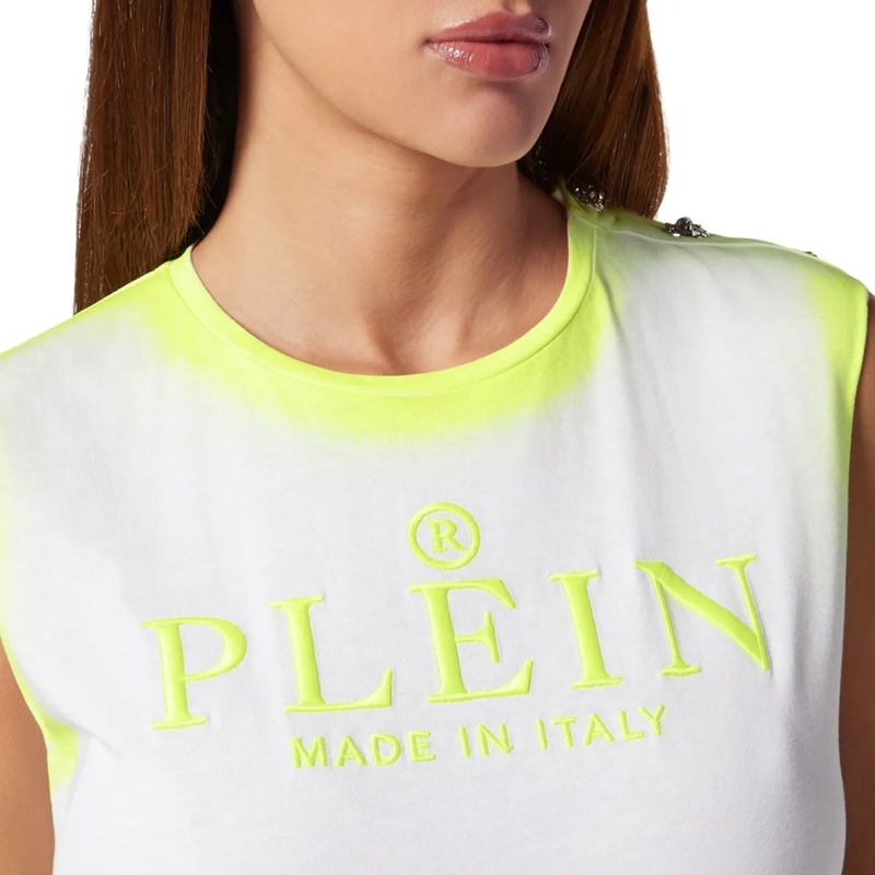 Philipp Plein Top Tanktop weiss(Image 4)