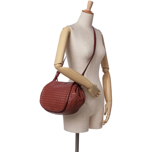 Bottega Veneta Sac à bandoulière 2012-2024 Nappa Intrecciato Flap Crossbody rot (Image 2)
