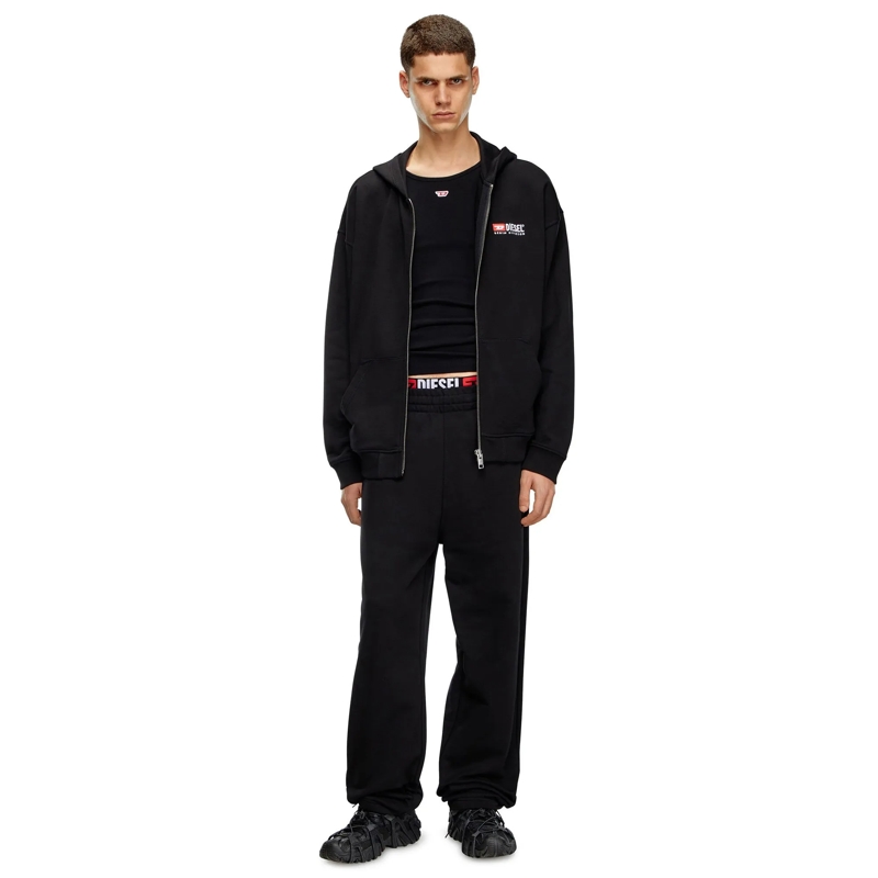 Diesel  S-BOXT-HOOD-ZIP-DIV SWEAT schwarz(Image 5)