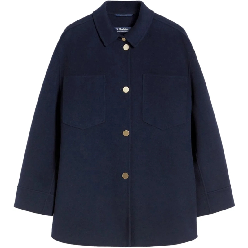 Max Mara Übergangsjacke Jackets Blue blau