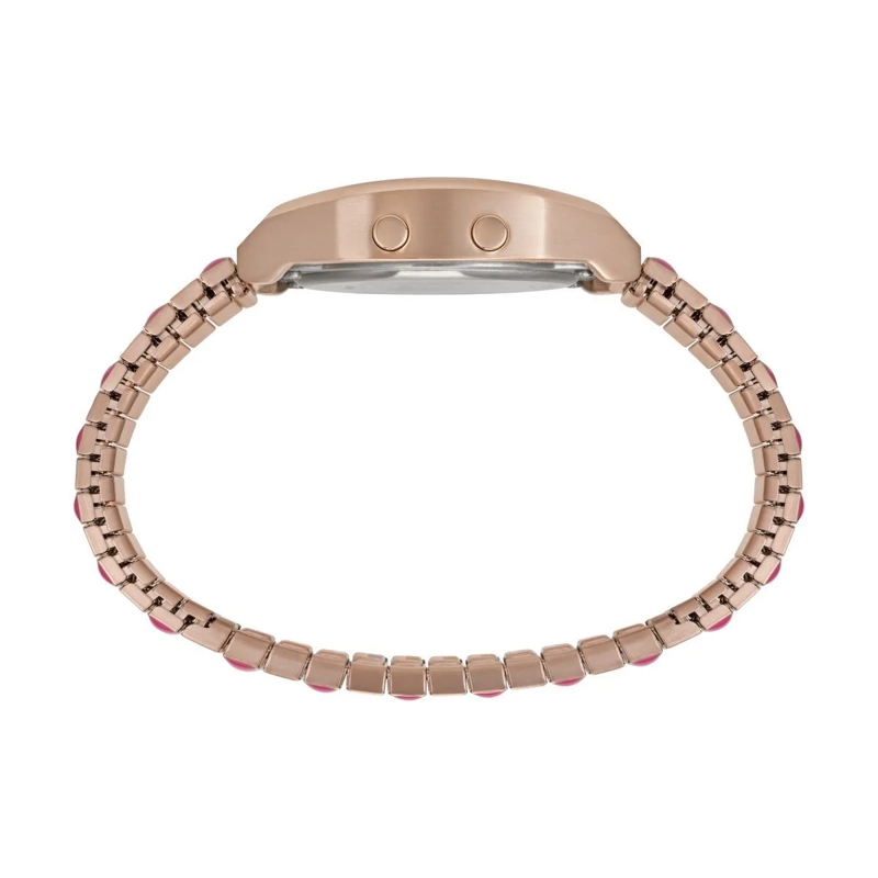 Timex Quarzuhr Quarz Analog Uhr Q Timexôøω pink(Image 2)