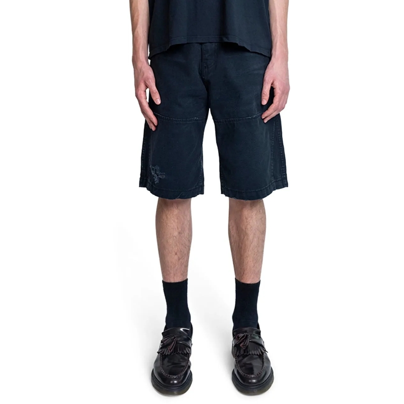 Rhude Shorts RHUDE CHEVRON PAINTER SHORT BLACK schwarz