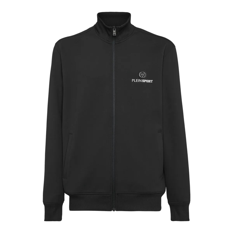 Plein Sport Daunenjacke Sweatjacke schwarz