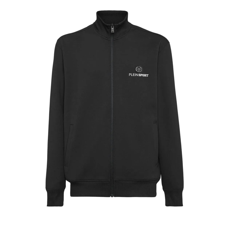 Plein Sport Daunenjacke Sweatjacke schwarz