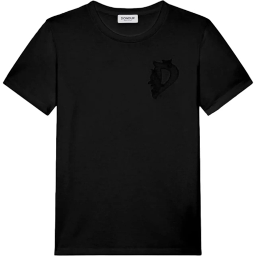 Dondup T-Shirts T-Shirts And Polos Black schwarz