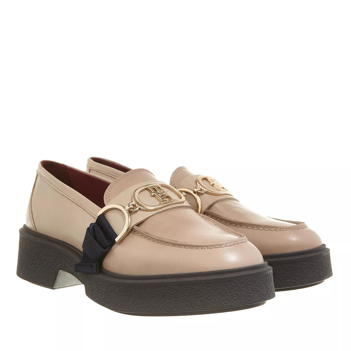 Tommy Hilfiger Loafers & Ballerinas - Thc Ribbon Loafer - Gr. 36 (EU) - in Beige - für Damen