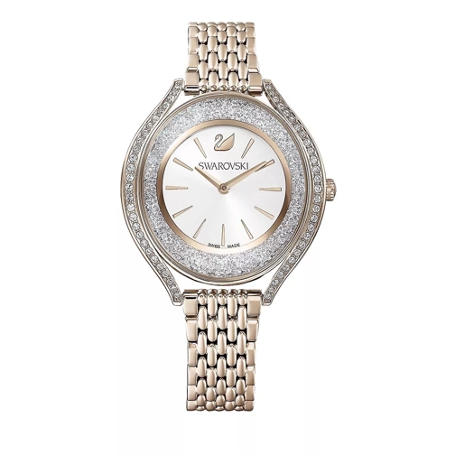 Swarovski Crystalline Aura Swiss Made Gold tone Quartz Watch