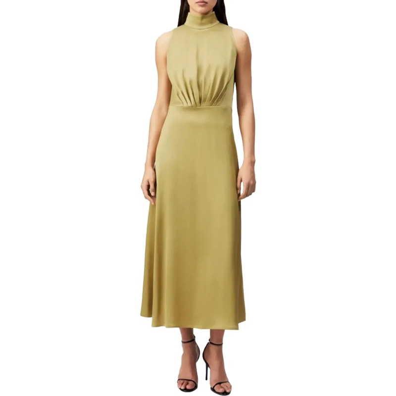DRYKORN Midikleid Drykorn Amabel Jurken Oker Geel 130065 Amabel gelb(Image 2)