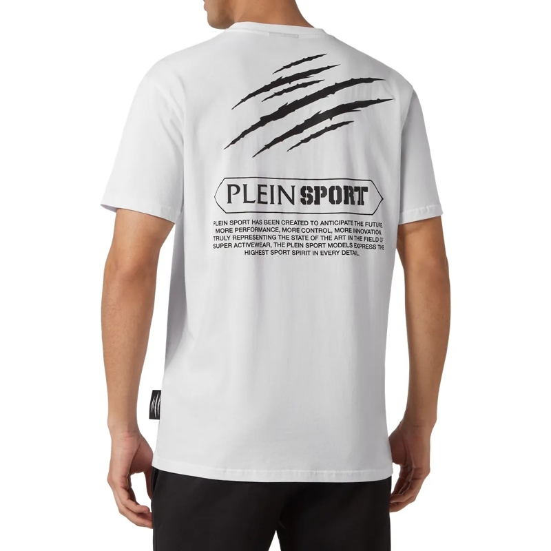 Plein Sport T-Shirt T-Shirt Global Express Edition weiss(Image 2)