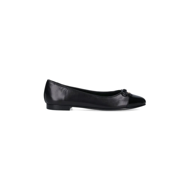 Tory Burch Ballerines Logo' Ballerinas – Black Black