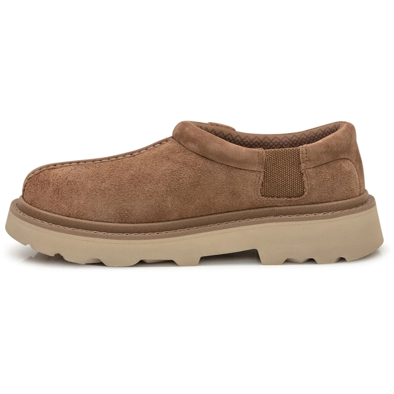 UGG Hausschuhe UGG Tasman in Pelle Scamosciata Marrone beige(Image 4)