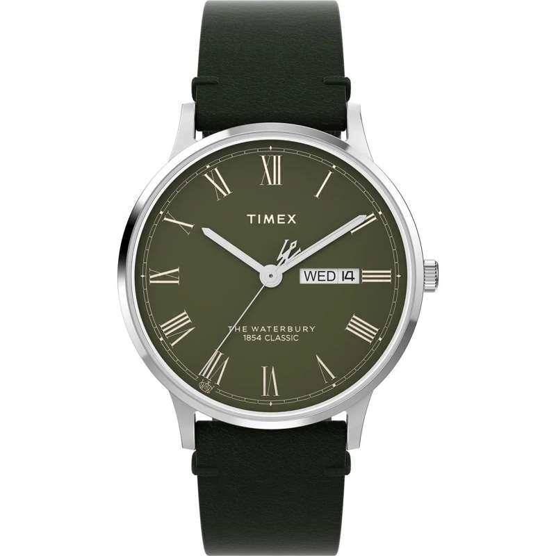 Timex Automatikuhr Quarz-Analoguhr Waterbury Classic schwarz