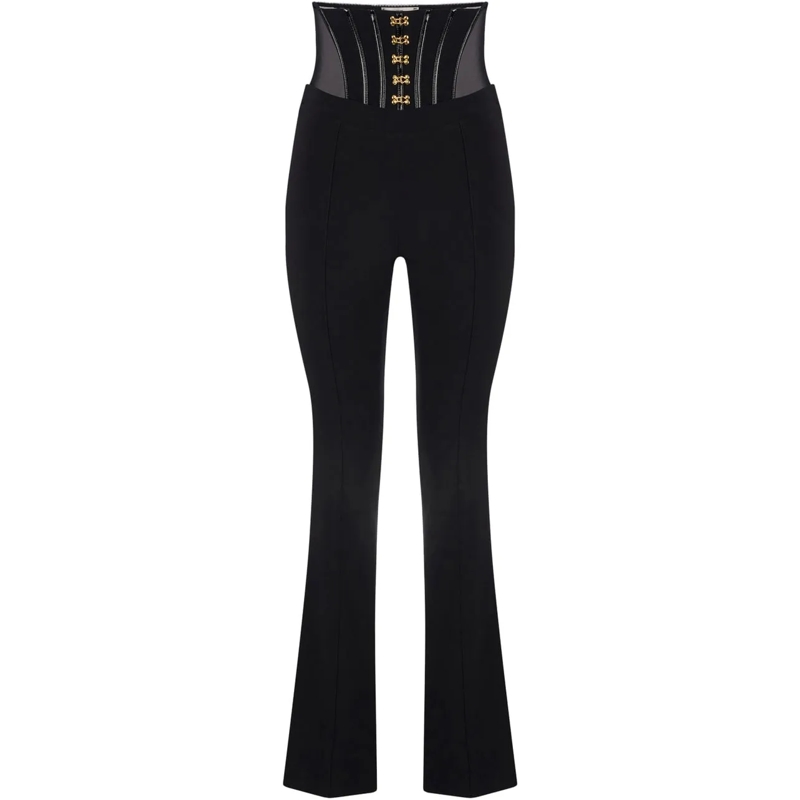 Elisabetta Franchi  Trousers Black schwarz