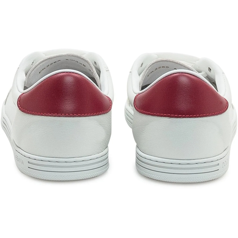 Dolce&Gabbana Low-Top-Sneaker Dolce & Gabbana Sneakers con Dettaglio Rosso weiß(Image 3)