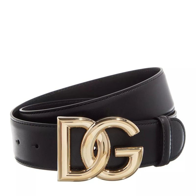 Dolce&Gabbana Ledergürtel DG Belt Black