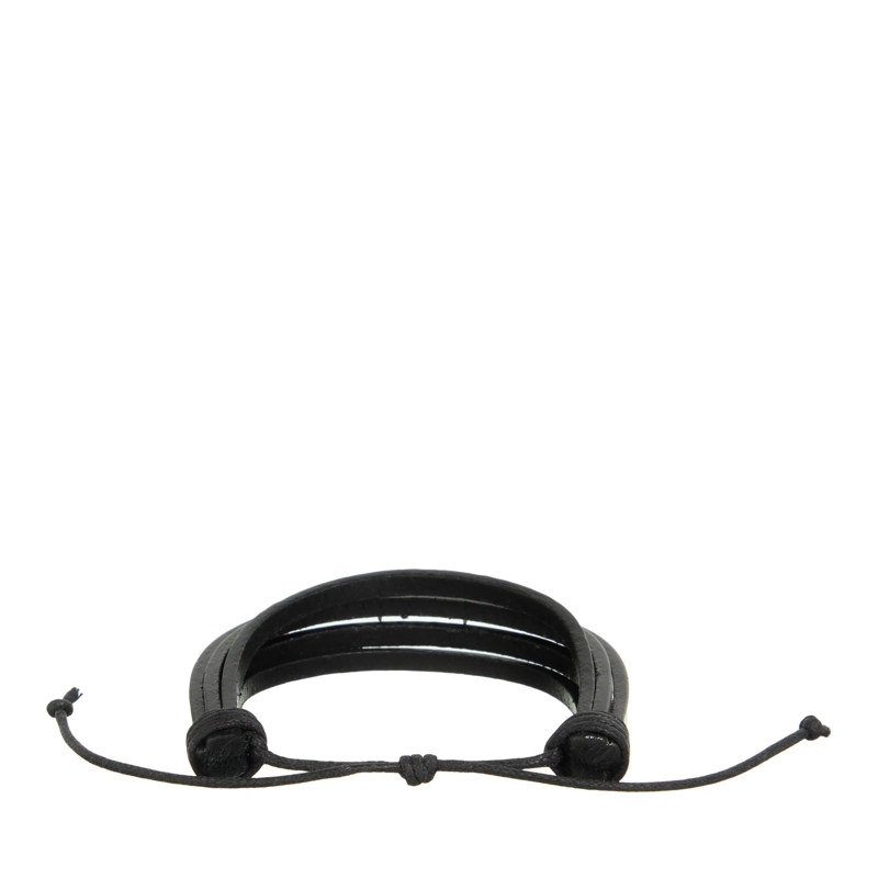 Saint Laurent Bracelet YSL Bracciale Nero