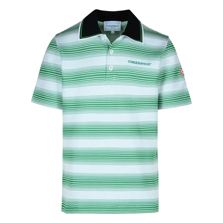 White and green polo sales