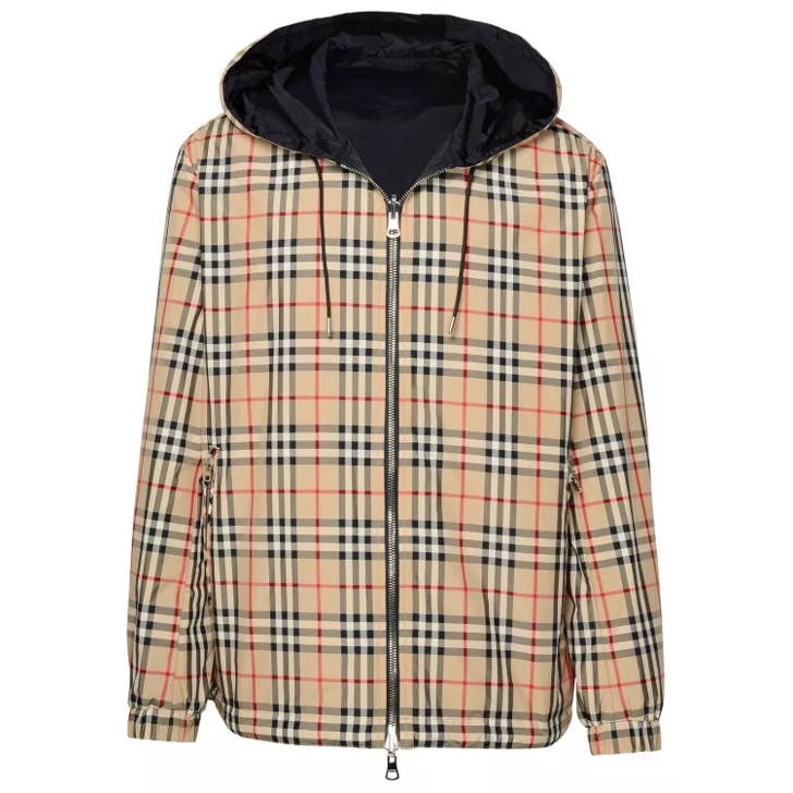 Burberry store jacket reversible