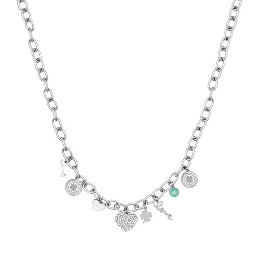 LIU JO LJ1417 Stainless steel Necklace Silver Kort halsband