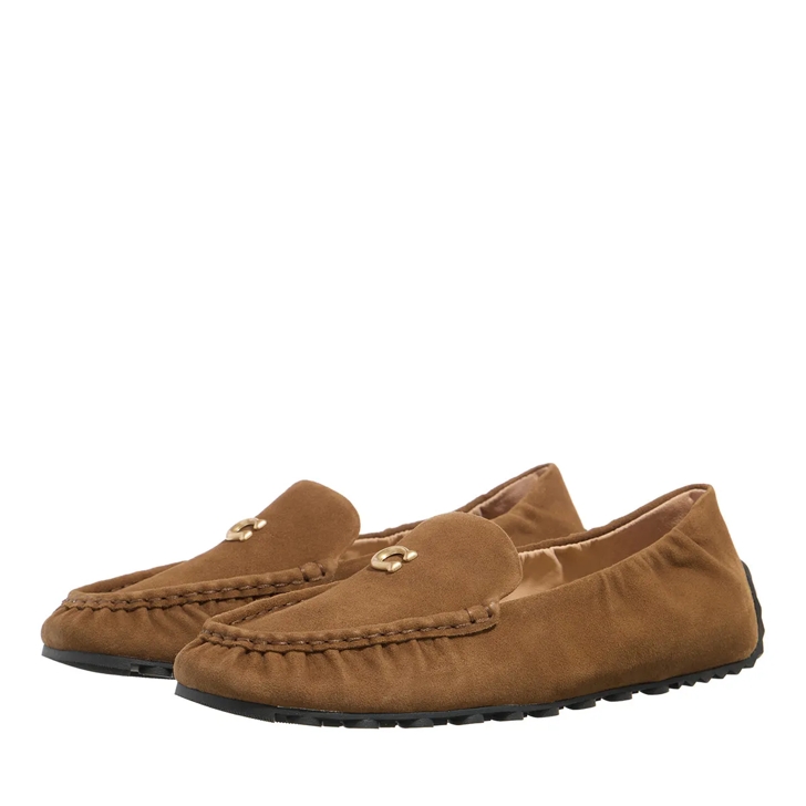 Coach suede loafers on sale