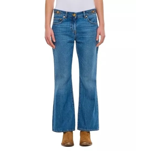Versace Slim Denim Pants Blue Slim Fit Jeans