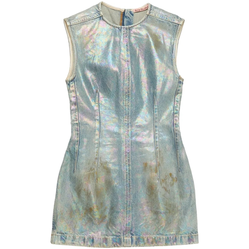 Acne Studios Minikleid Dresses Blue blau