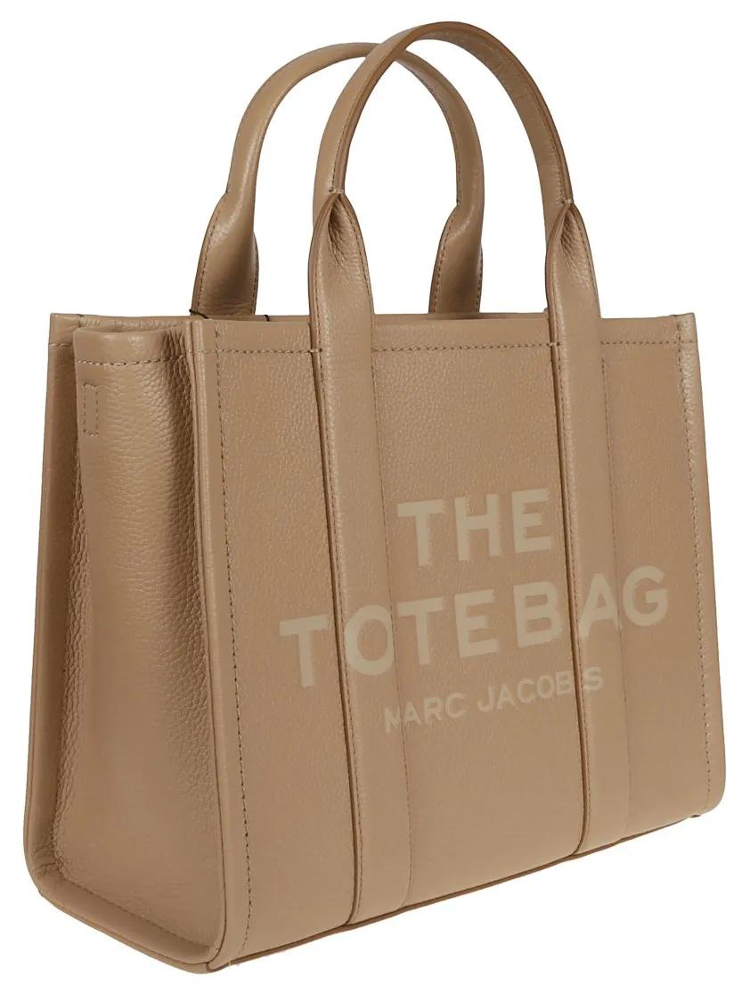 Marc Jacobs Totes & shoppers Structured Grainy Leather Tote Bag With Adjustable in bruin