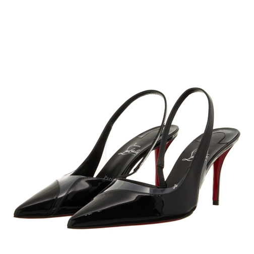 Christian Louboutin Posticha 80 Patent Black Pumps