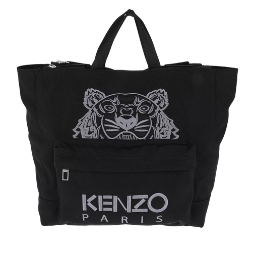 Kenzo Icon Tote Large Tiger Black Fourre-tout