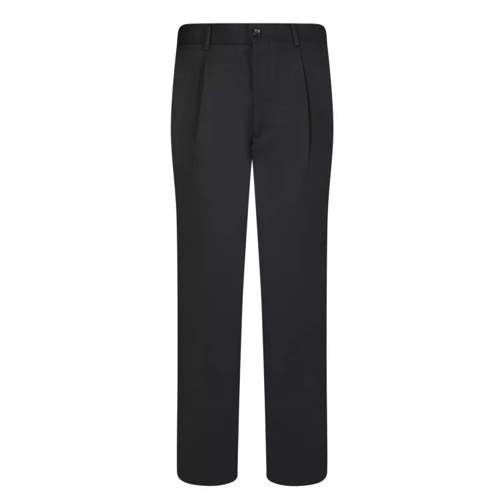 Comme des Garcons Black Straight-Leg Trousers Black 