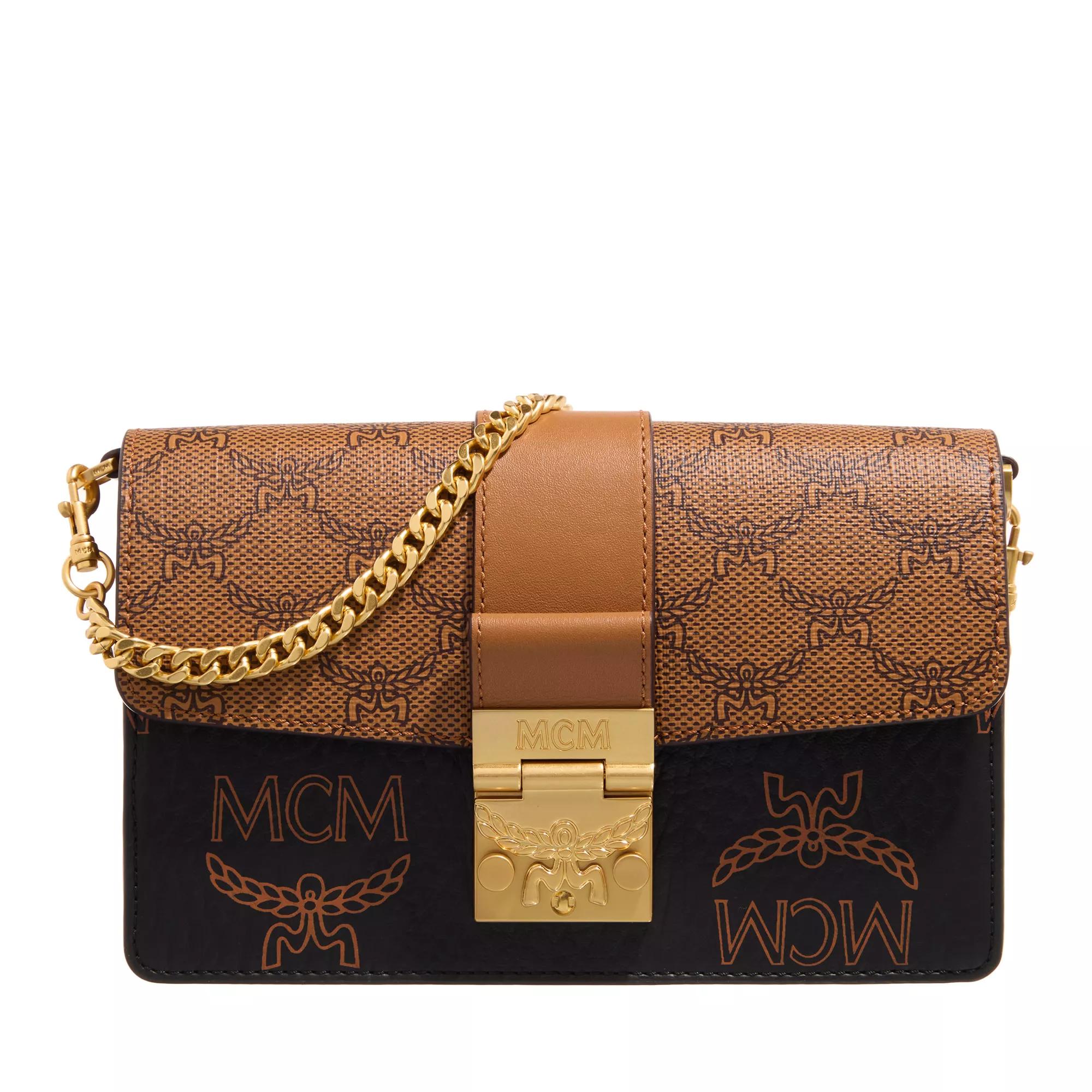 MCM Crossbody Bags - Tracy Vi Lts Mix Crossbody Mini - Gr. unisize - in Braun - für Damen