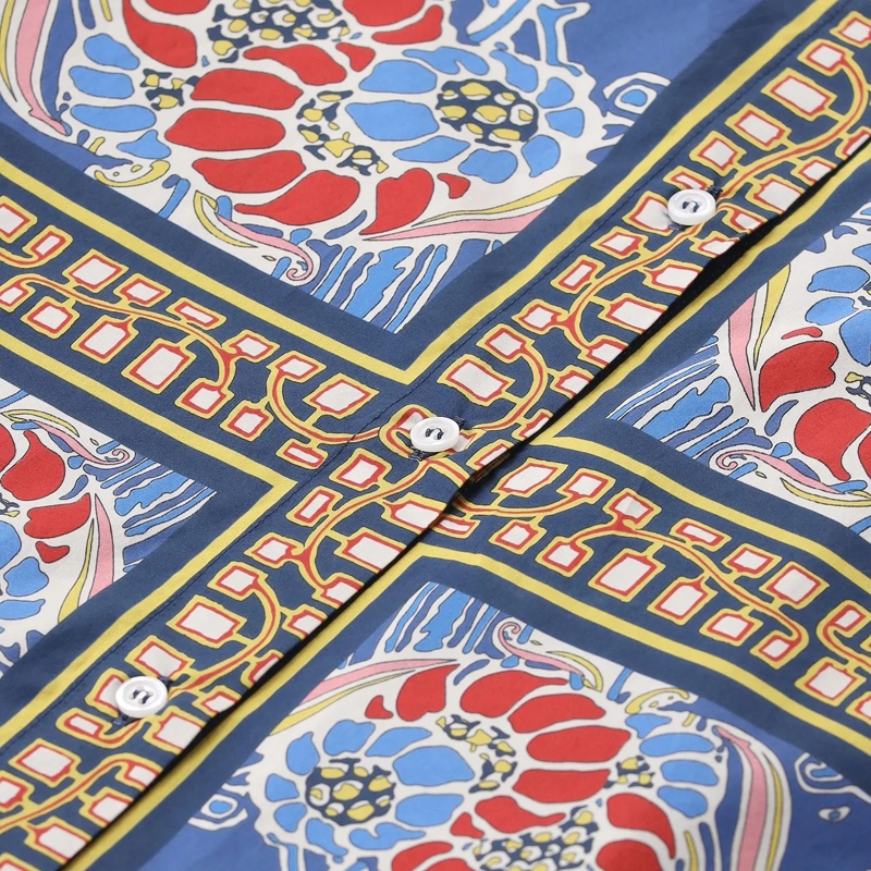 LaDoubleJ Maxikleid Midikleid aus Baumwolle mehrfarbig(Image 3)